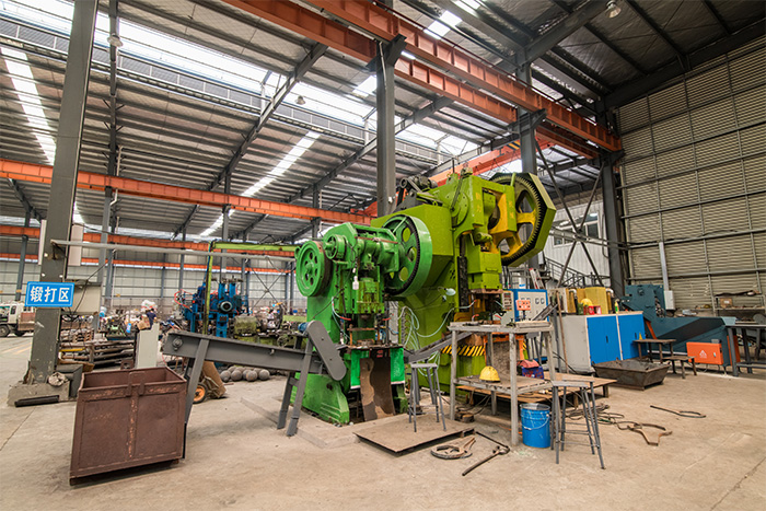 运城网架配件-锥头加工车间